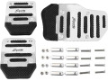 3 steel pedals kit for manual gearbox