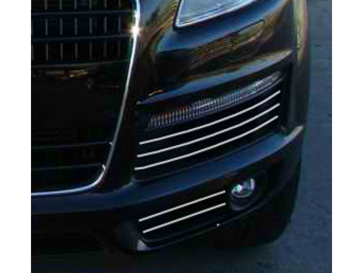 Fog lights chrome trim Audi Q7