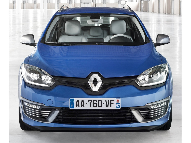 Fog lights chrome trim Renault M&eacute;gane III estate 09-12