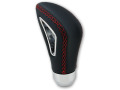 Leather gearshift lever knob