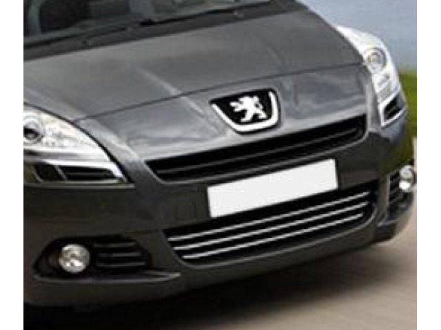 Lower radiator grill chrome trim Peugeot 5008 0913  Peugeot 5008 phase 2 1316