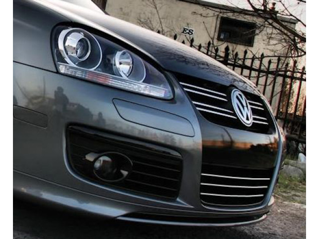 Lower radiator grill chrome trim VW Fox Golf 12345 GTI5 Plus5 SW JettaPhaetonSciroccoSharan
