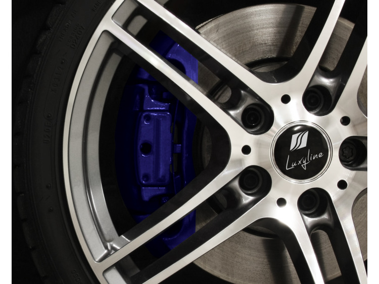 Painting kit for brake calipers blue