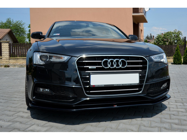 Radiator grill chrome trim compatible with Audi A5 Cabriolet phase 2 11-16 Audi A5 Coup&eacute; phase 2 11-16 Audi A5 Sportback phase 2 11-16