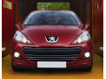 Radiator grill chrome trim compatible with Peugeot 207 06-12 Peugeot 207 CC 07-15 Peugeot 207 SW 07-13