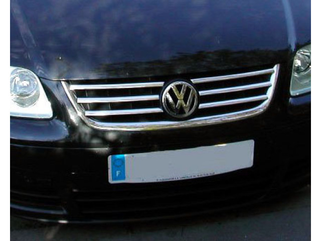 Radiator grill chrome trim compatible with