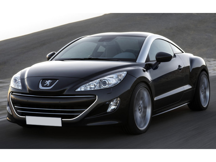 Radiator grill contours chrome trim Peugeot RCZ 10-12