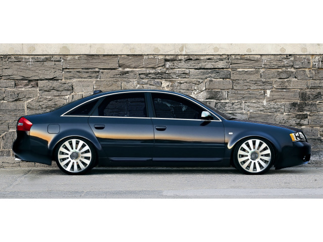 Side windows chrome trim Audi A6 Série 2 9701 A6 Série 2 Avant 9705Série 2 Phase 2 0104Série 2 
