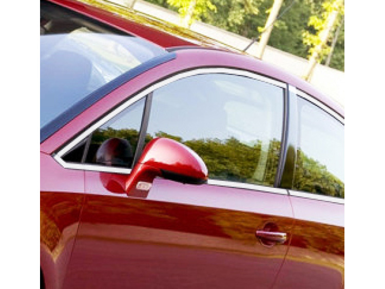 Side windows chrome trim Citro&euml;n C4 Coup&eacute;