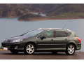Side windows chrome trim Peugeot 407 SW
