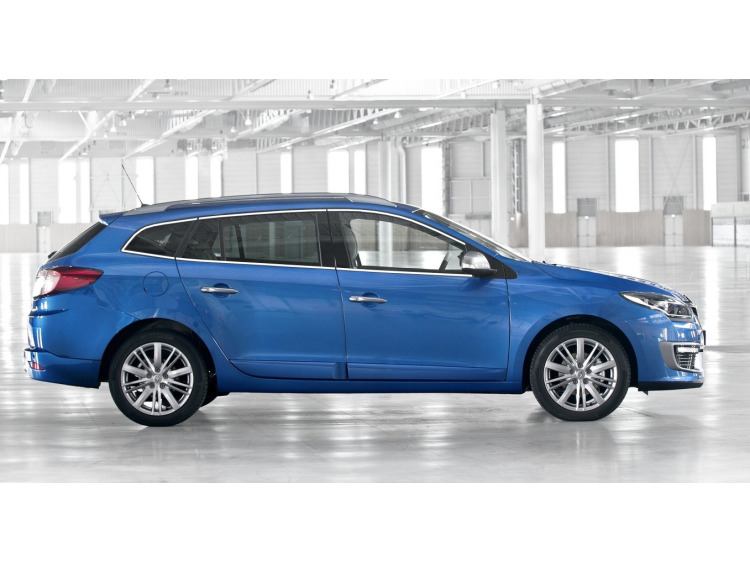 Side windows chrome trim Renault M&eacute;gane III estate 09-12