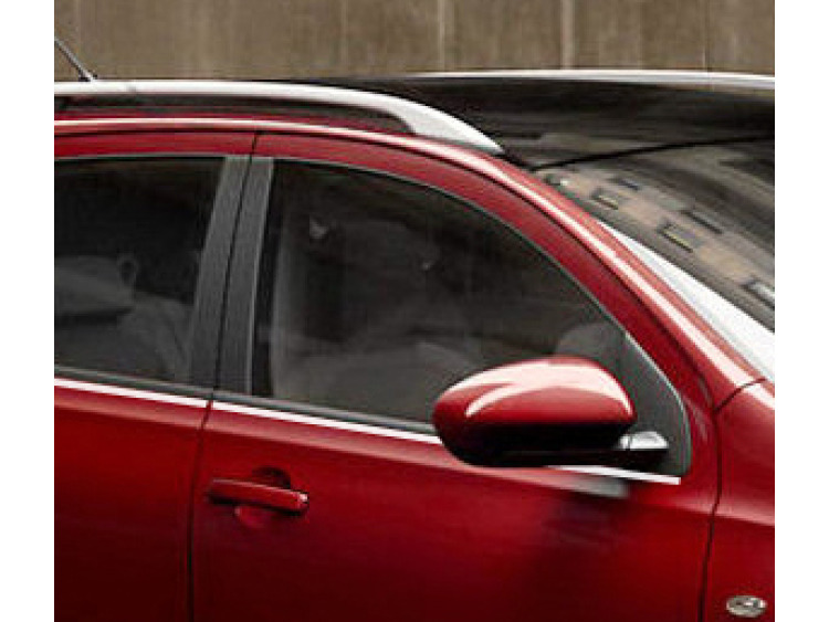 Side windows lower chrome trim Nissan Qashqai +2 08-10 Nissan Qashqai +2 phase 2 10-14 Nissan Qashqai +2 phase 3 Nissan Qashqai 07-10 Nissan Qashqai phase 2 10-14 Nissan Qashqai phase 3