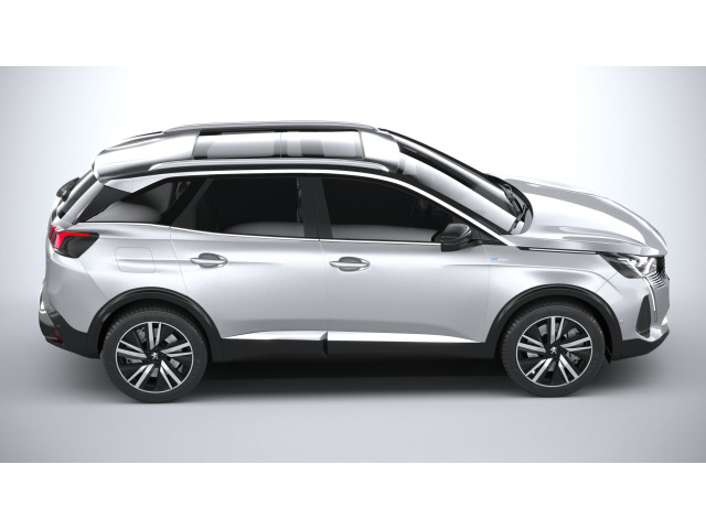Side windows lower chrome trim Peugeot 3008 II phase 2 2024