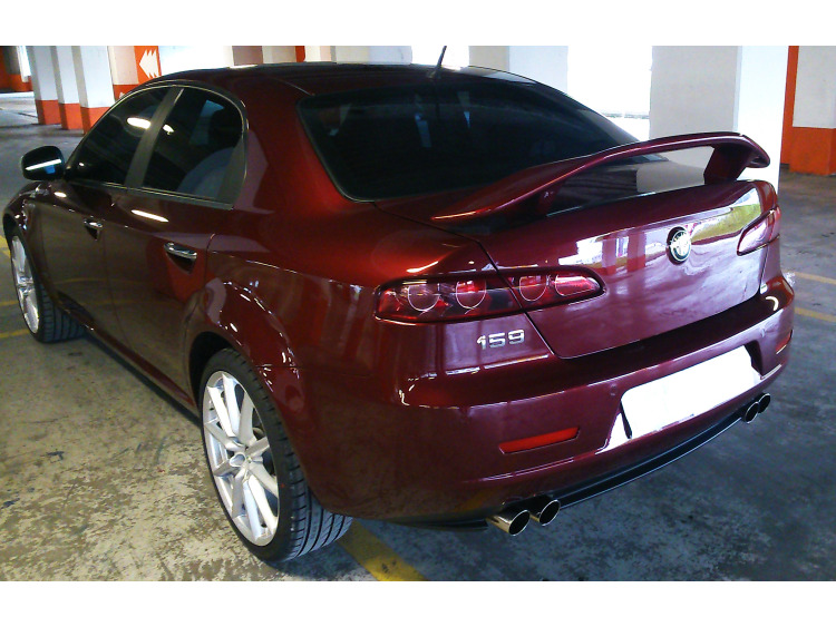 Spoiler / fin Alfa Romeo 159 v2 primed