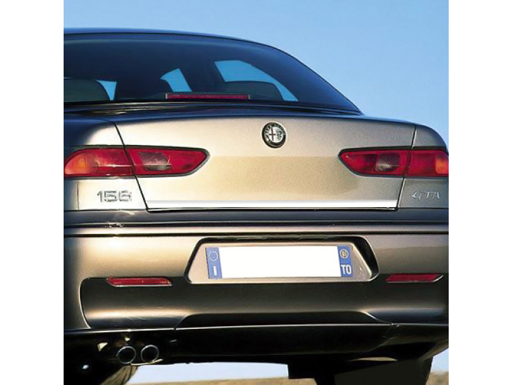 Trunk chrome trim Alfa Romeo 156