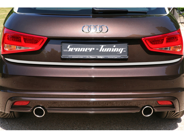 Trunk chrome trim Audi A1 1018 Sportback  Audi A1 1019