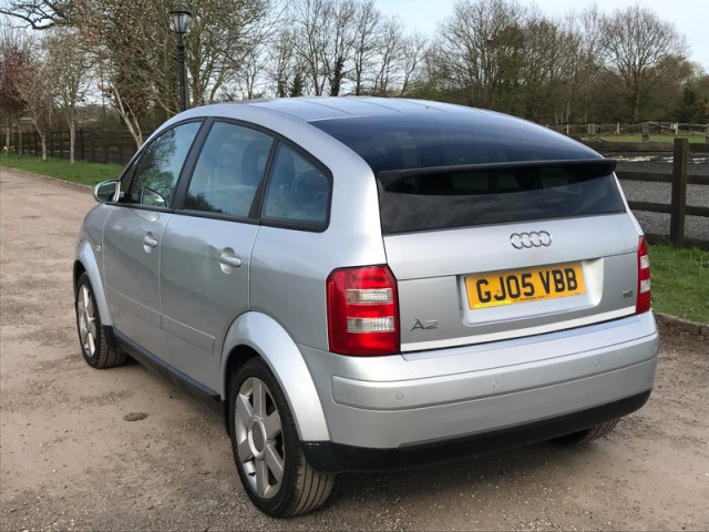 Trunk chrome trim Audi A2
