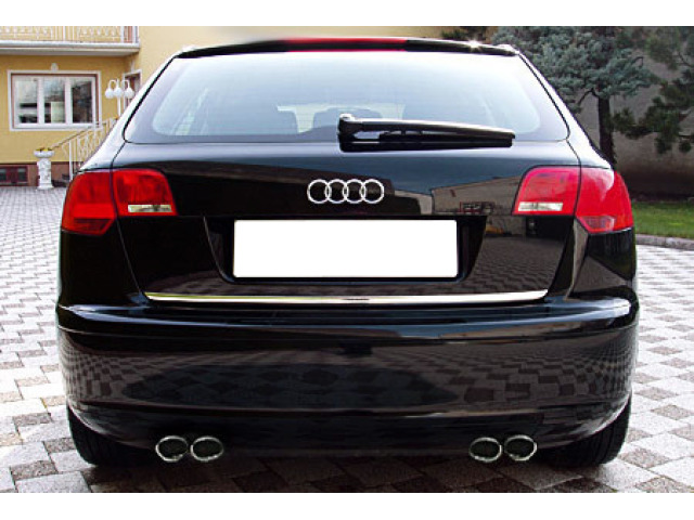 Trunk chrome trim Audi A3 Série 2 Phase 2 Sportback 081 Audi A3 Série 2 Sportback 0408 Audi S3 0626 Audi S3 sportback 0626 Audi S3 sportback 9803