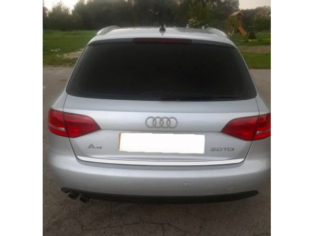 Trunk chrome trim Audi A4 série 3 avant 0811