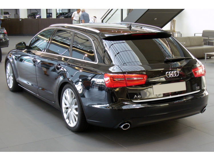 Trunk chrome trim Audi A6 S&eacute;rie 4 Avant 10-15 & Audi A6 S&eacute;rie 4 Phase 2 Avant 14-18