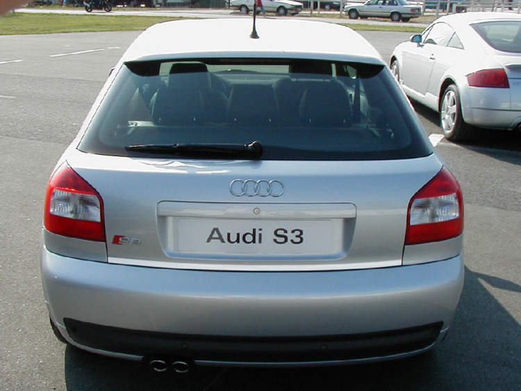 Trunk chrome trim Audi S3 98-03