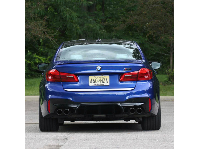 Trunk chrome trim BMW M5