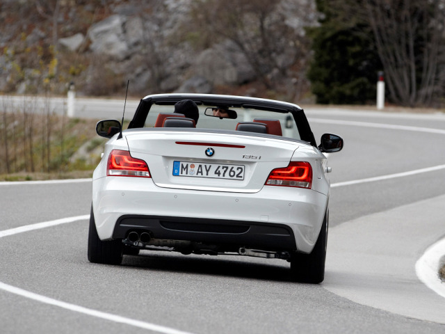 Trunk chrome trim BMW Série 1 E88 0813 cabrio