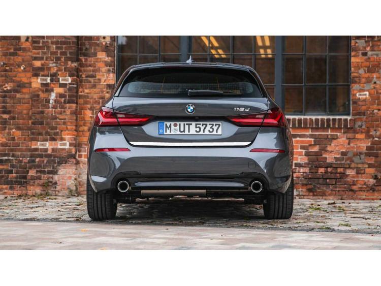 Trunk chrome trim BMW S&eacute;rie 1 F40 19-26