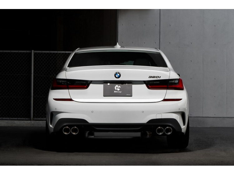 Trunk chrome trim BMW S&eacute;rie 3 G20 Berline 18-26 & BMW S&eacute;rie 3 G21 Touring 19-26