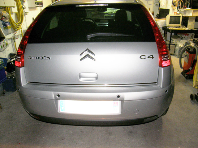 Trunk chrome trim Citroën C4 0411 Citroën C4 Berline Citroën C4 Coupé Citroën C4 Picasso 0712