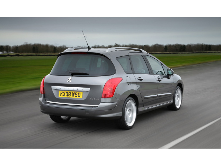 Trunk chrome trim Peugeot 308 SW 08-14
