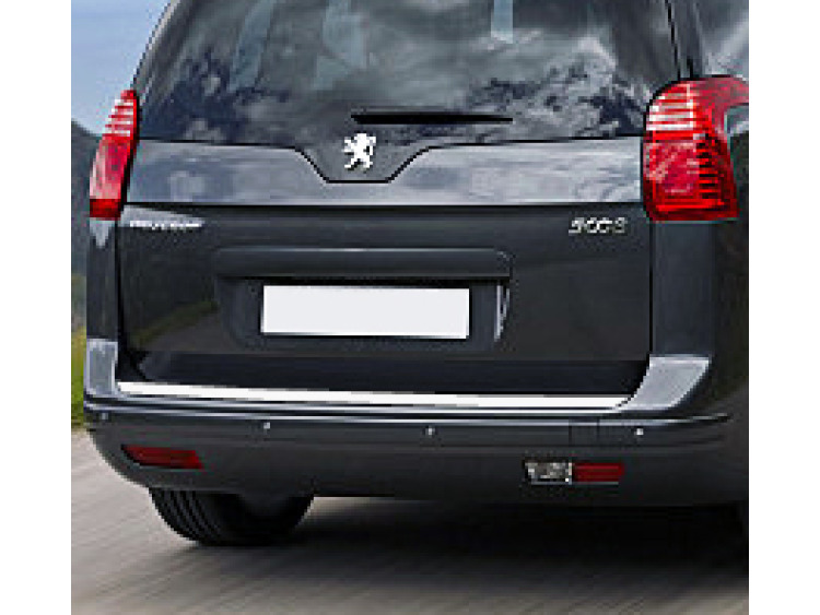 Trunk chrome trim Peugeot 5008 09-13 & Peugeot 5008 phase 2 13-16