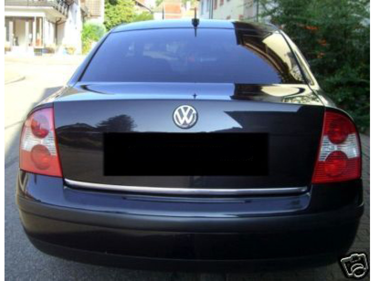 Trunk chrome trim VW Fox VW Golf 1 VW Golf 2 VW Golf 3 VW Golf 5 SW VW Golf 6 Plus VW Golf 6 SW VW Golf 7 VW Golf 7 SW VW Golf Sportsvan VW Jetta VW Phaeton VW Sharan VW Touareg