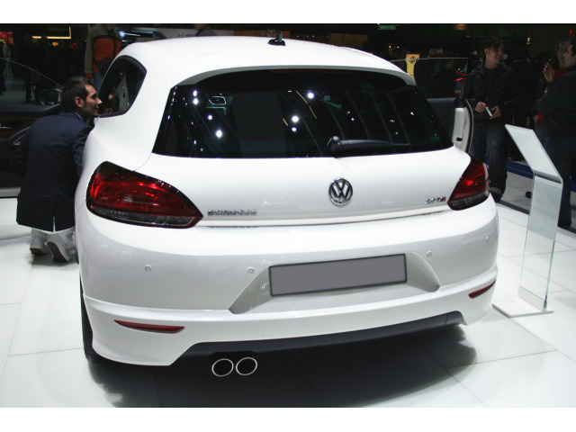 Trunk chrome trim VW Scirocco