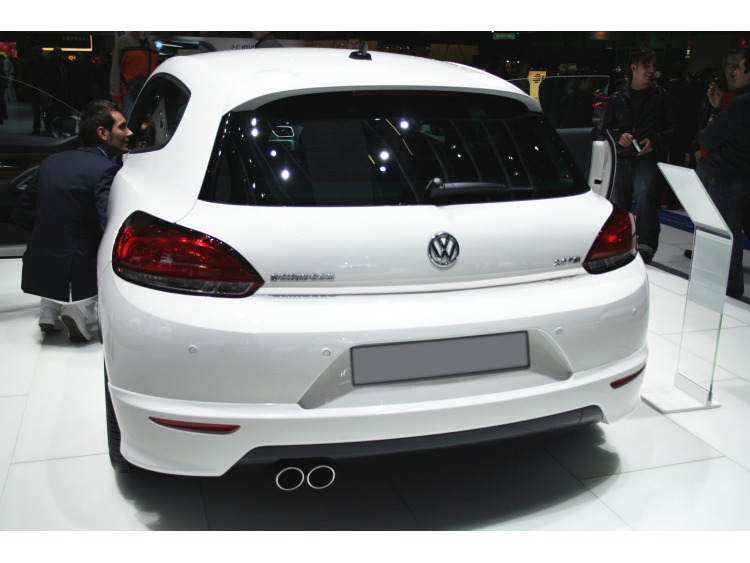 Trunk chrome trim VW Scirocco