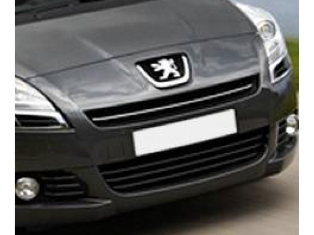 Upper radiator grill chrome trim Peugeot 5008 0913  Peugeot 5008 phase 2 1316